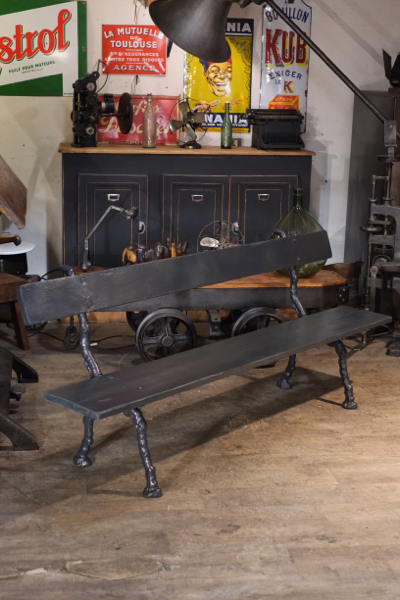 chaise traineau baumann vintage